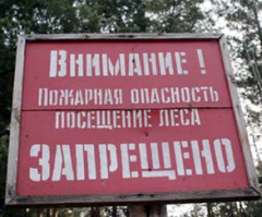 Введен Особый противопожарный режим